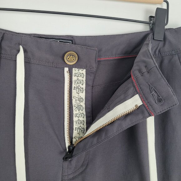 686 Everywhere Hybrid Short Grateful Dead Dark Gray Size 32 - Picture 7 of 13